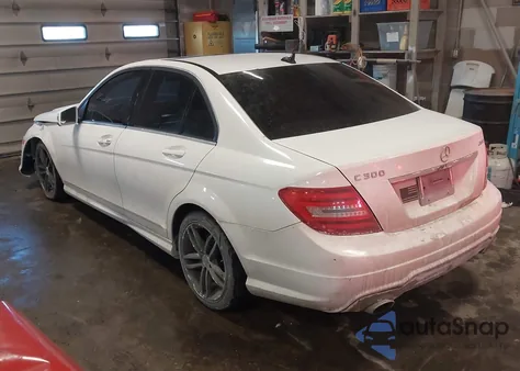 2013 Mercedes-Benz C 300 Sport 4Matic from USA, damaged, VIN WDDGF8ABXDG090899